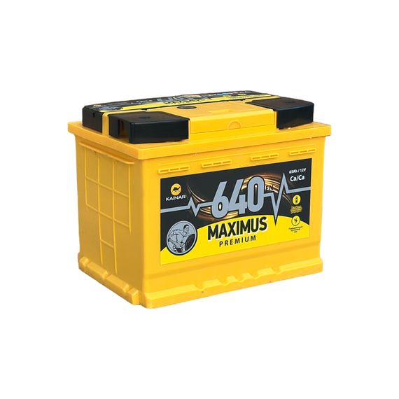 Аккумулятор автомобильный 65Ah MAXIMUS Premium (-/+)  EN640