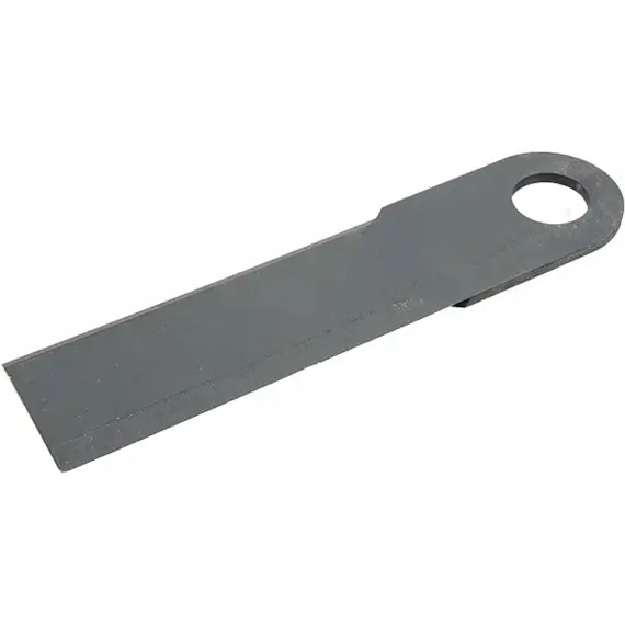 Нож измельчителя жатки с наплавкой 293*70*6 d35.5 (Geringhoff) dr12300 (Olimac Drago) 502675