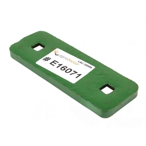 Пластина ковзання E16071 преспідбирача John Deere