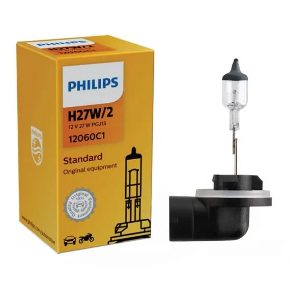 Лампочка галогенная H27W/2 12V 27W PGJ13 подходит для R136239 John Deere - 12060C1 (Philips)