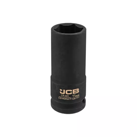 Головка ударна глибока тонкостінна 1/2" 22 мм (6-гр.) JCB-4458522ТН