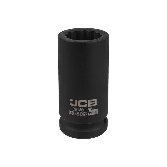 Головка торцева ударна глибока 3/4" 25 мм (12-гранна) JCB Tools JCB-46810025