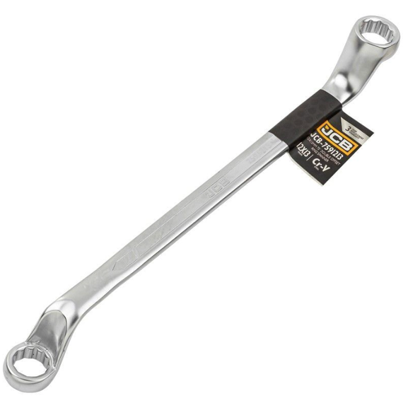Ключ накидний відігнутий на 75 град. 12х13 мм JCB Tools JCB-7591213