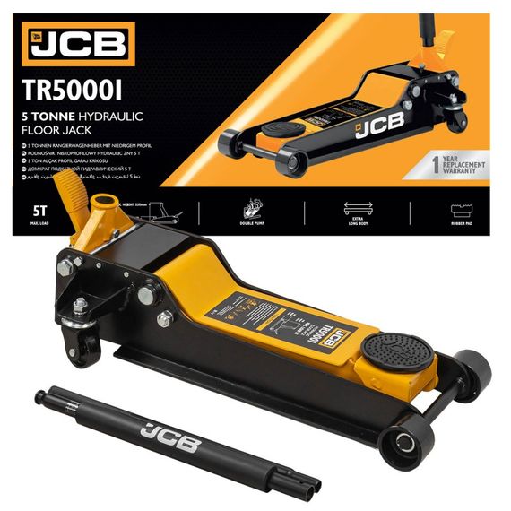 Домкрат подкатной гидравлический JCB Tools 5т JCB-TR50001