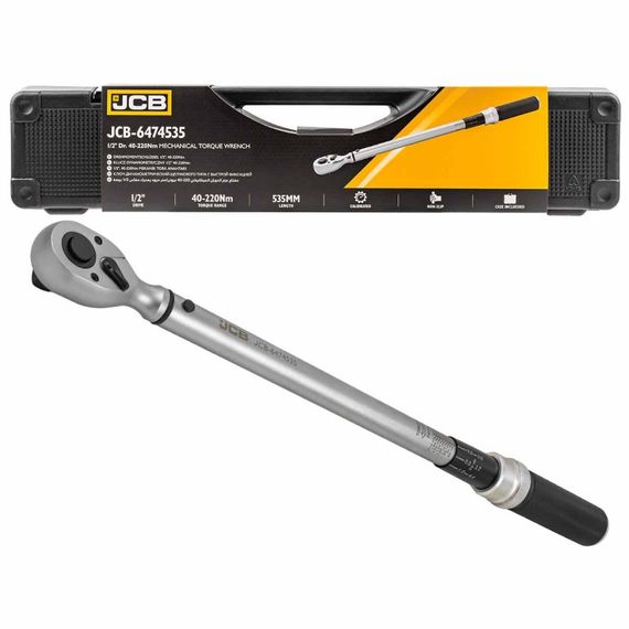 Динамометричний ключ 1/2" JCB Tools JCB-6474535