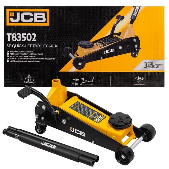 Домкрат підкатний гідравлічний JCB Tools 3,5т JCB-T83502