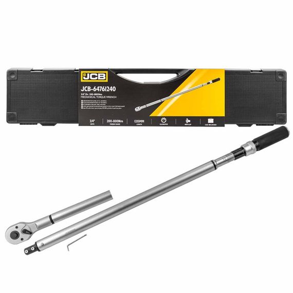 Динамометрический ключ 3/4" JCB Tools JCB-64761240