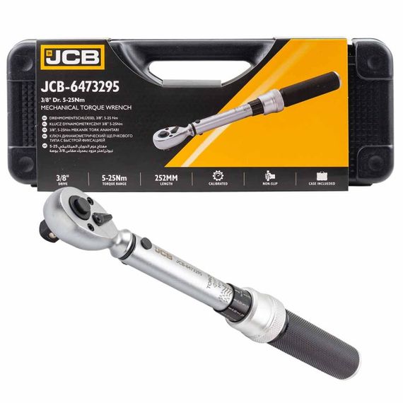 Динамометричний ключ 3/8" JCB Tools JCB-6473295