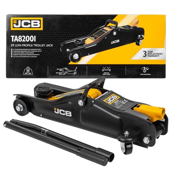 Домкрат подкатной гидравлический JCB Tools 2т JCB-TA82001