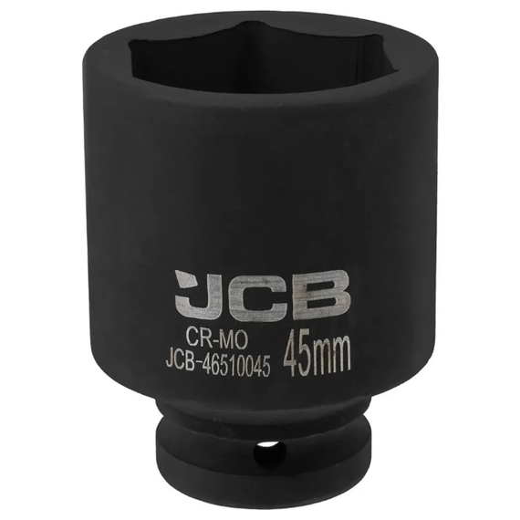 Головка торцева ударна глибока 3/4" 45 мм (6-гранна) JCB Tools JCB-46510045