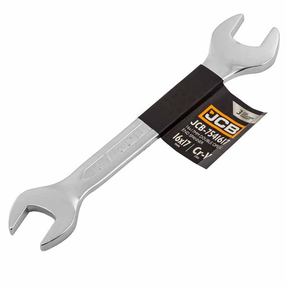 Ключ рожковый 16х17 мм. JCB Tools JCB-7541617