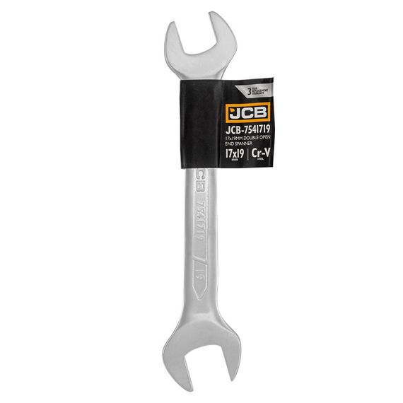 Ключ рожковый 17x19 мм. JCB Tools JCB-7541719