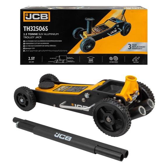 Домкрат підкатний гідравлічний JCB Tools 2,5т JCB-TH32506S