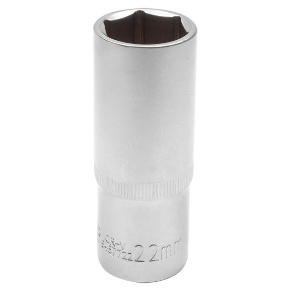 Головка глибока 1/2" 22 мм (6-гр.)
