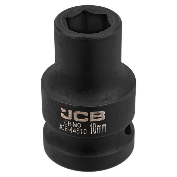 Головка торцевая ударная 1/2" 10мм (6-гранная) JCB Tools JCB-44510