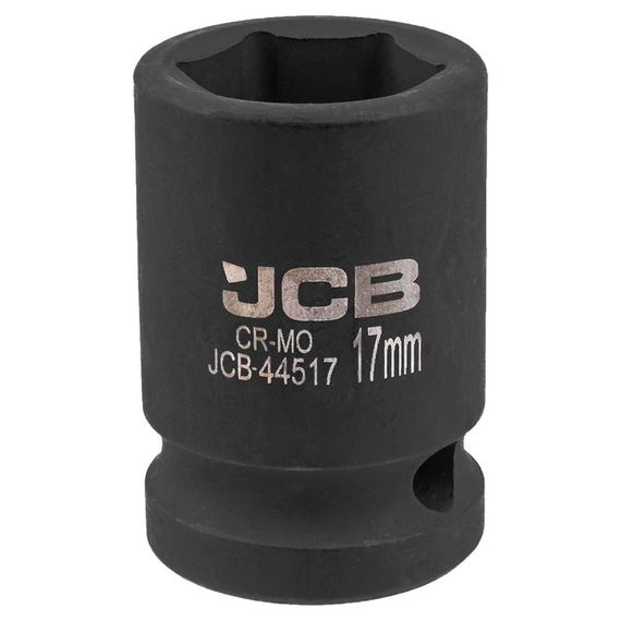Гoлoвкa тopцeвa удapнa 1/2" 17мм (6-гранна) JCB Tools JCB-44517