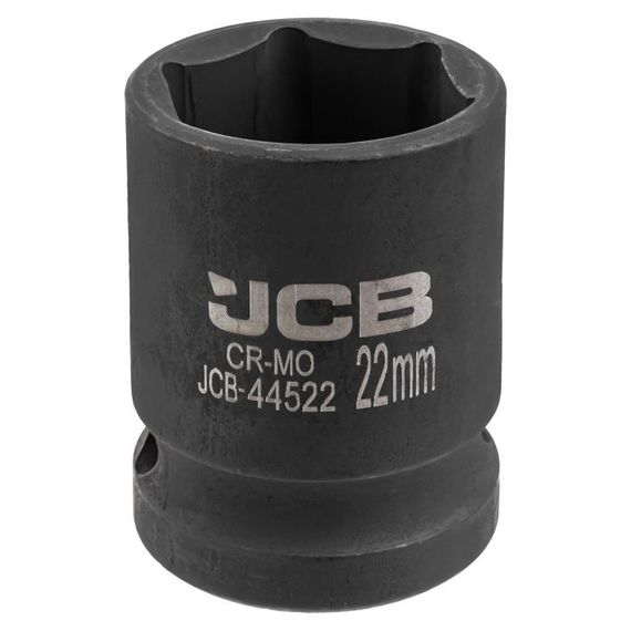 Гoлoвкa тopцeвa удapнa 1/2" 22мм (6-гранна) JCB Tools JCB-44522