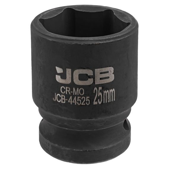 Гoлoвкa тopцeвa удapнa 1/2" 25мм (6-гранна) JCB Tools JCB-44525