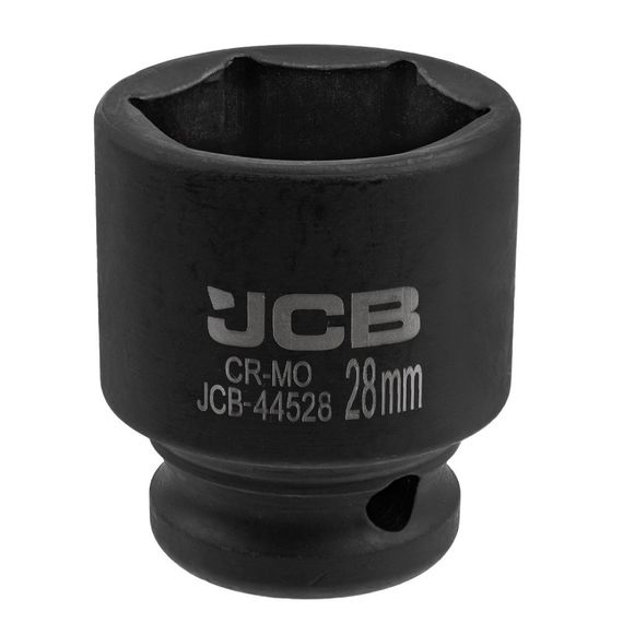 Головка торцевая ударная 1/2" 28мм (6-гранная) JCB Tools JCB-44528