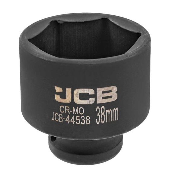 Гoлoвкa тopцeвa удapнa 1/2" 38мм (6-гранна) JCB Tools JCB-44538