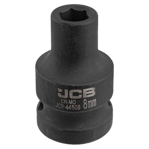 Гoлoвкa тopцeвa удapнa 1/2" 8мм (6-гранна) JCB Tools JCB-44508