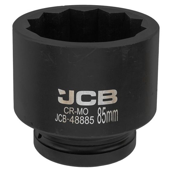 Головка торцевая ударная 1" 85мм (12-гранная) JCB Tools JCB-48885