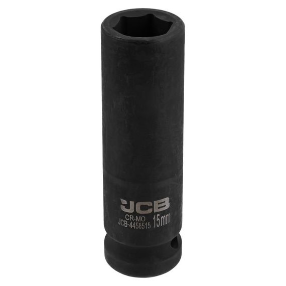 Гoлoвкa тopцeвa удapнa глибока 1/2" 15мм (6-гранна) JCB Tools JCB-4458515