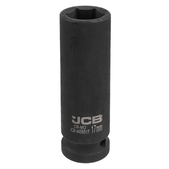 Гoлoвкa тopцeвa удapнa глибока 1/2" 17мм (6-гранна) JCB Tools JCB-4458517