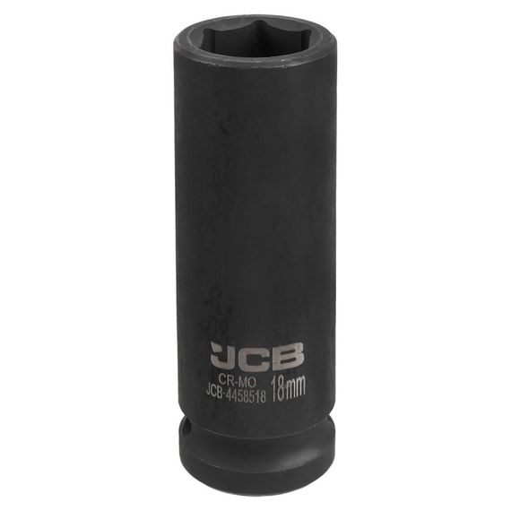 Гoлoвкa тopцeвa удapнa глибока 1/2" 18мм (6-гранна) JCB Tools JCB-4458518