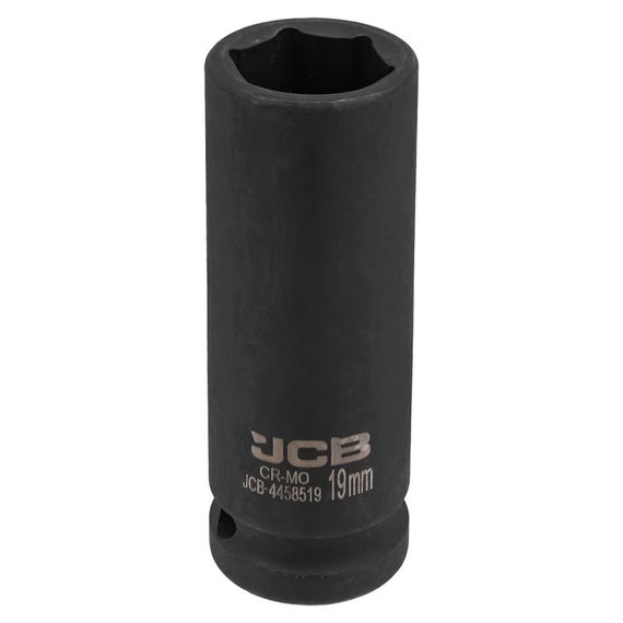 Головка торцевая ударная глубокая 1/2" 19мм (6-гранная) JCB Tools JCB-4458519