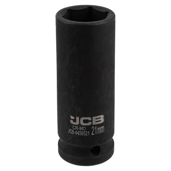 Головка торцевая ударная глубокая 1/2" 21мм (6-гранная) JCB Tools JCB-4458521