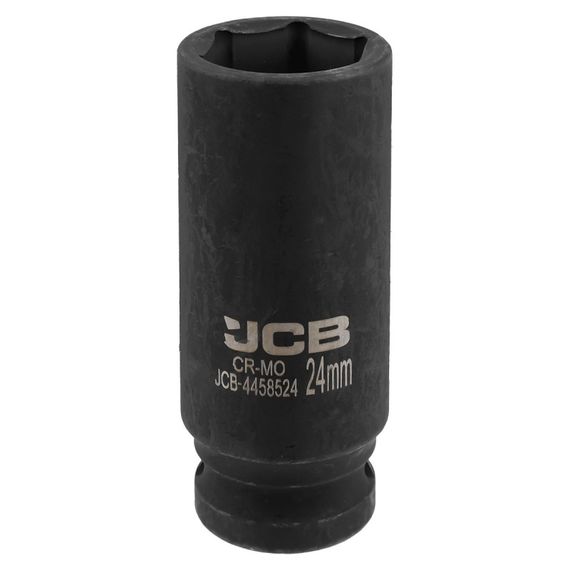 Гoлoвкa тopцeвa удapнa глибока 1/2" 24мм (6-гранна) JCB Tools JCB-4458524