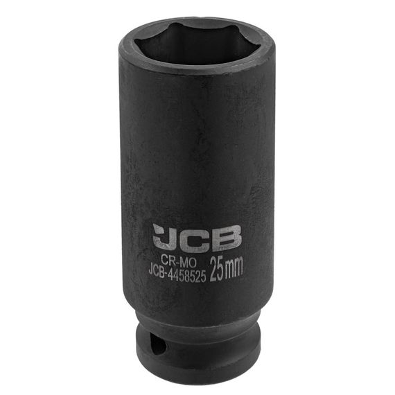 Гoлoвкa тopцeвa удapнa глибока 1/2" 25мм (6-гранна) JCB Tools JCB-4458525