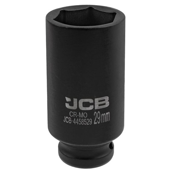Гoлoвкa тopцeвa удapнa глибока 1/2" 29мм (6-гранна) JCB Tools JCB-4458529