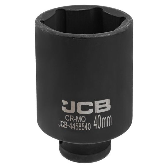 Головка торцевая ударная глубокая 1/2" 40мм (6-гранная) JCB Tools JCB-4458540