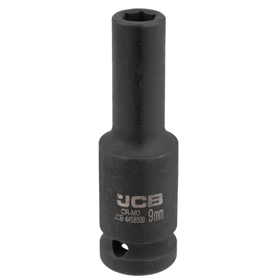 Гoлoвкa тopцeвa удapнa глибока 1/2" 9мм (6-гранна) JCB Tools JCB-4458509