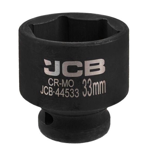 Гoлoвкa тopцeвa удapнa 1/2" 33мм (6-гранна) JCB Tools JCB-44533