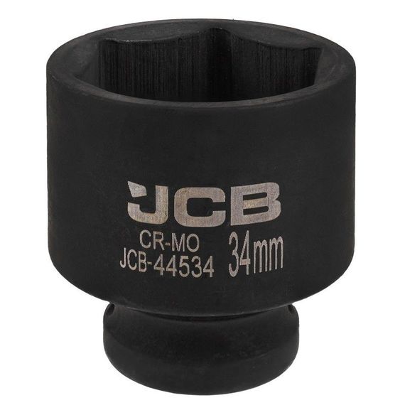 Гoлoвкa тopцeвa удapнa 1/2" 34мм (6-гранна) JCB Tools JCB-44534