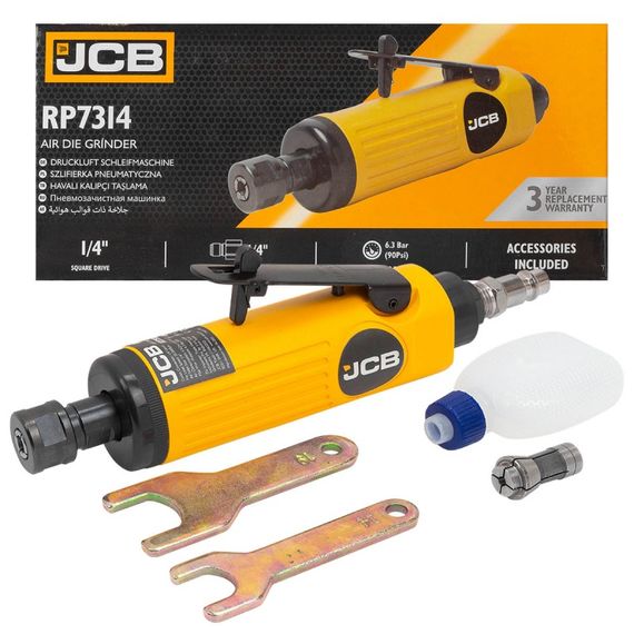 Пневматична зачисна машинка JCB Tools 1/4" JCB-RP7314