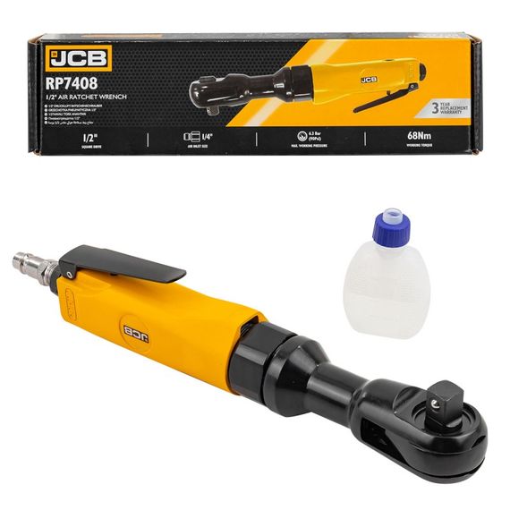 Тріскачка пневматична JCB Tools 1/2", 68 NM JCB-RP7408