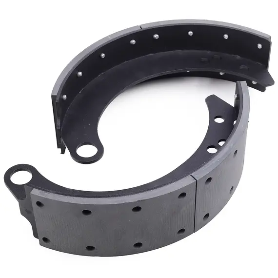 Колодка тормозная задняя с накладкой (к-кт из 2шт) ГАЗ 3307 3309 4301 (пр-во Тр 3309-3502090 3309-3502090-ТР