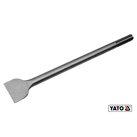 Долото плоское YATO : SDS-Max L= 400 мм w= 50 мм