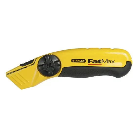 Нож STANLEY "FatMax" : L= 170 мм. M= 19 мм. фиксированное выдвижное лезвие трапецевидное
