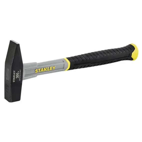 Молоток слесарный STANLEY "Fiberglass" DIN со стекловолоконной прорезиненной ручкой m=300 г