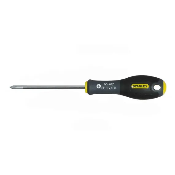 Отвертка крестовая STANLEY "FatMax" : "Phillips" PH1 х 100 мм