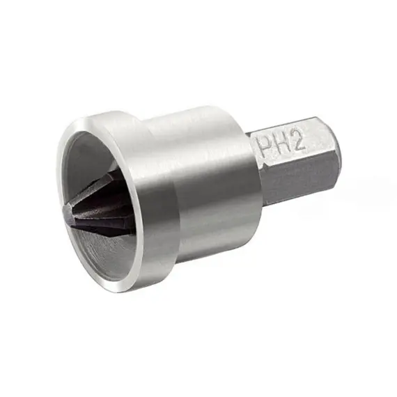 Насадка отверточная для гипсокартона STANLEY : Phillips PH2 x 25 мм ограничитель