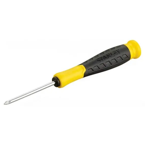 Отвертка STANLEY "Essential" с крестовым шлицем "Philips" PH0 х 50 мм