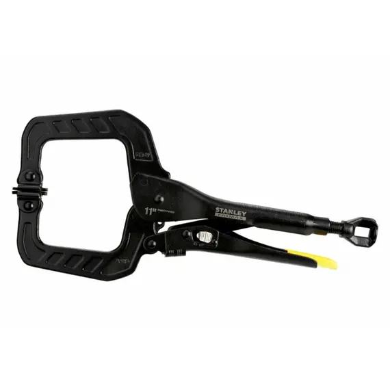 Клещи зажимные STANLEY FATMAX с фиксатором и "С"-образными губками l=280 мм