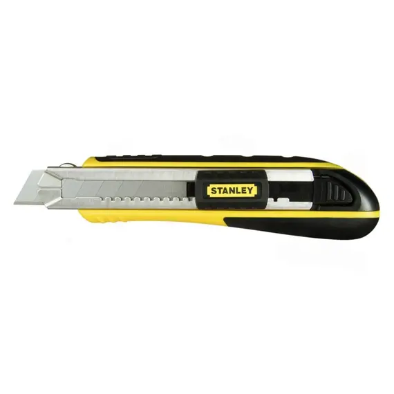 Нож STANLEY "FatMax" Cartridge с выдвижным лезвием с отломными сегментами : M= 18 мм L= 180 мм.