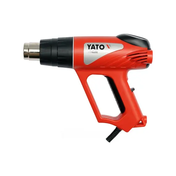 Фен технический сетевой YATO : P= 2000 Вт 0~550°C t° режимы: 350°С/ 500°С